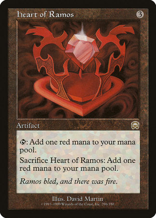 Heart of Ramos [Mercadian Masques] | The Time Vault CA
