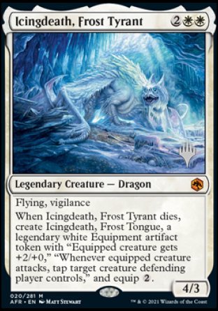 Icingdeath, Frost Tyrant (Promo Pack) [Dungeons & Dragons: Adventures in the Forgotten Realms Promos] | The Time Vault CA