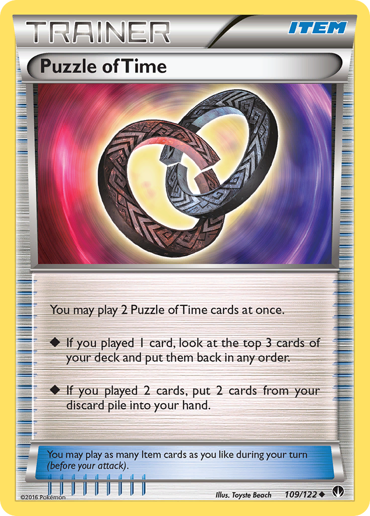 Puzzle of Time (109/122) [XY: BREAKpoint] | The Time Vault CA