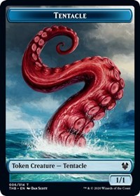 Tentacle // Satyr Double-sided Token [Theros Beyond Death Tokens] | The Time Vault CA