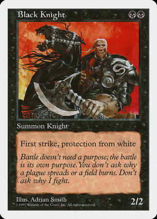 Black Knight [Fifth Edition] | The Time Vault CA
