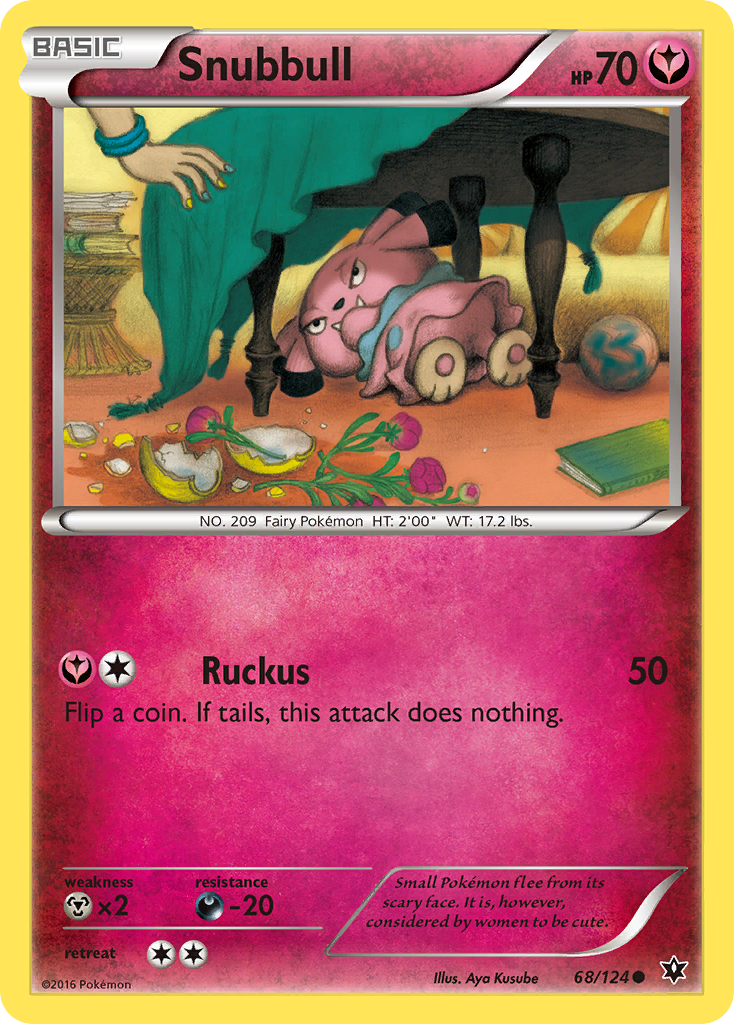 Snubbull (68/124) [XY: Fates Collide] | The Time Vault CA