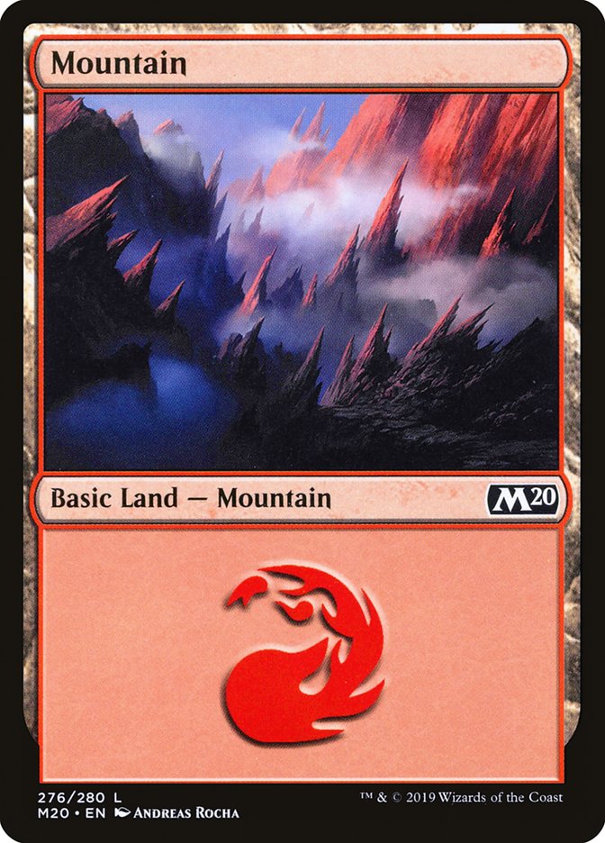Mountain (#276) [Core Set 2020] | The Time Vault CA
