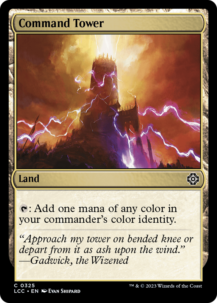 Command Tower [The Lost Caverns of Ixalan Commander] | The Time Vault CA