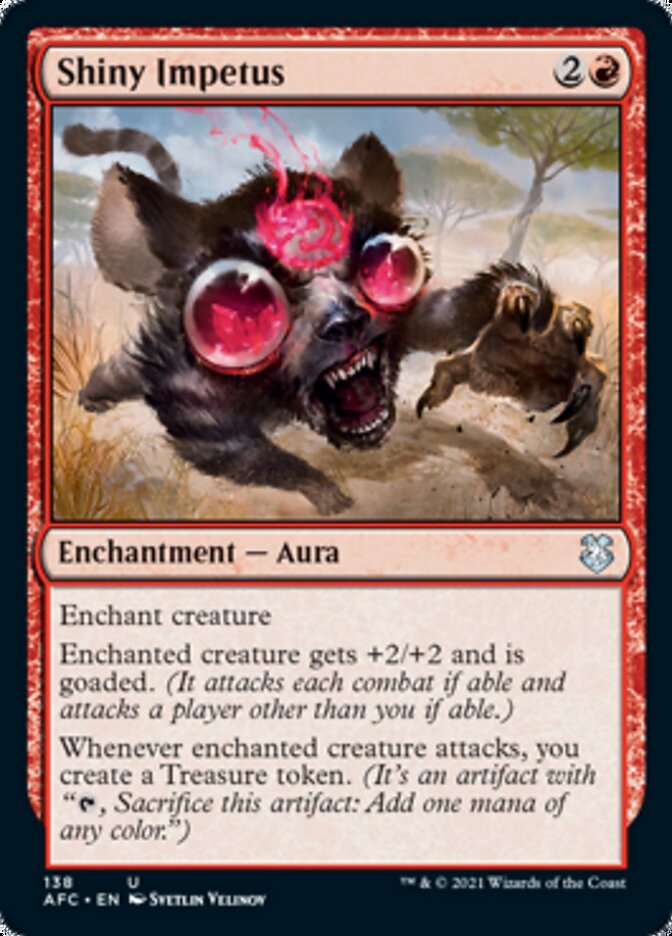 Shiny Impetus [Dungeons & Dragons: Adventures in the Forgotten Realms Commander] | The Time Vault CA