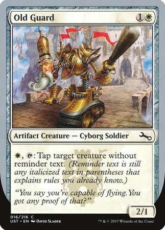 Old Guard [Unstable] | The Time Vault CA
