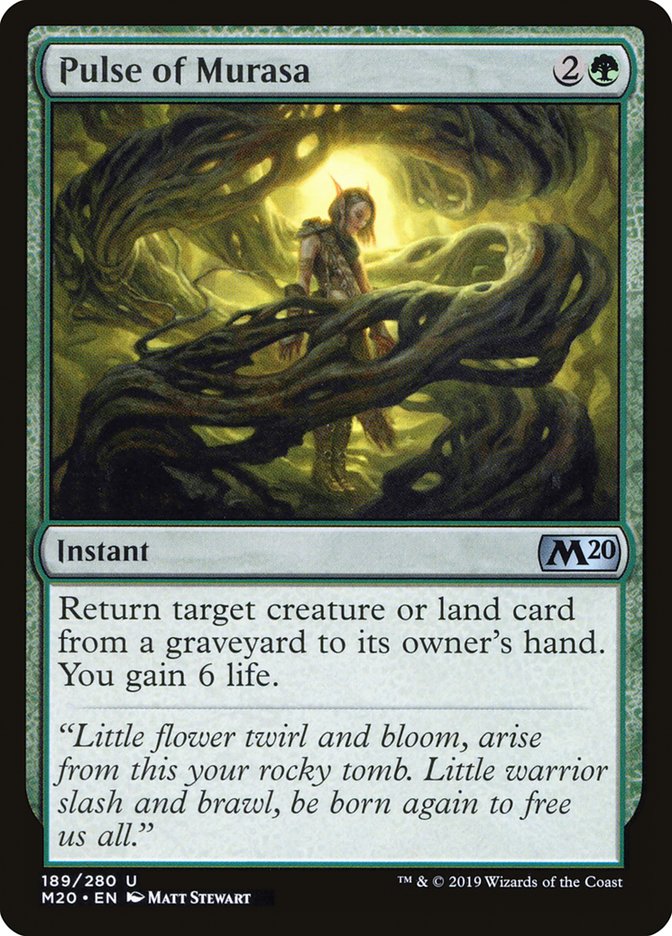 Pulse of Murasa [Core Set 2020] | The Time Vault CA