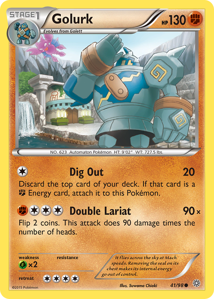 Golurk (41/98) [XY: Ancient Origins] | The Time Vault CA