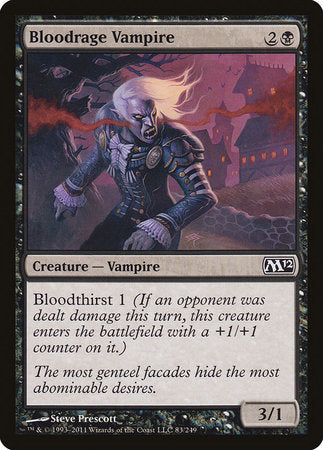 Bloodrage Vampire [Magic 2012] | The Time Vault CA