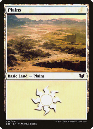 Plains (326) [Commander 2015] | The Time Vault CA