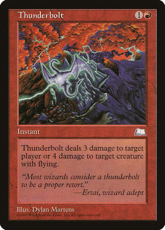 Thunderbolt [Weatherlight] | The Time Vault CA