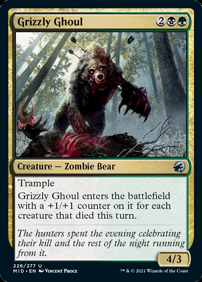 Grizzly Ghoul [Innistrad: Midnight Hunt] | The Time Vault CA