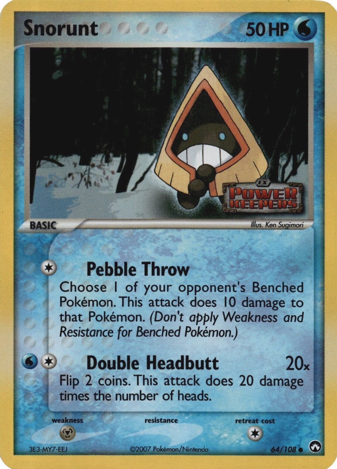 Snorunt (64/108) (Stamped) [EX: Power Keepers] | The Time Vault CA