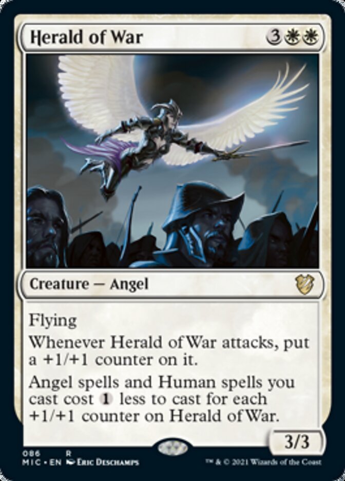 Herald of War [Innistrad: Midnight Hunt Commander] | The Time Vault CA