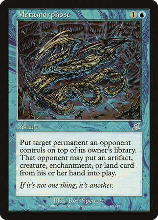 Metamorphose [Scourge] | The Time Vault CA