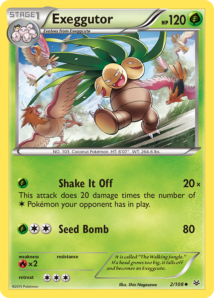 Exeggutor (2/108) [XY: Roaring Skies] | The Time Vault CA