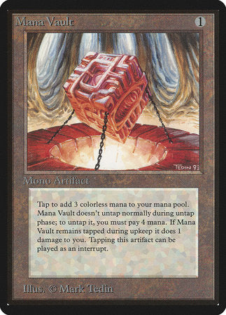 Mana Vault [Limited Edition Beta] | The Time Vault CA