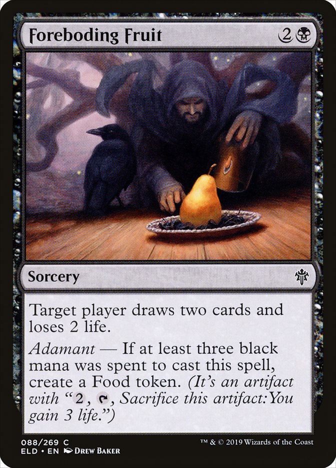 Foreboding Fruit [Throne of Eldraine] | The Time Vault CA