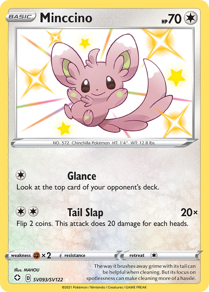 Minccino (SV093/SV122) [Sword & Shield: Shining Fates] | The Time Vault CA