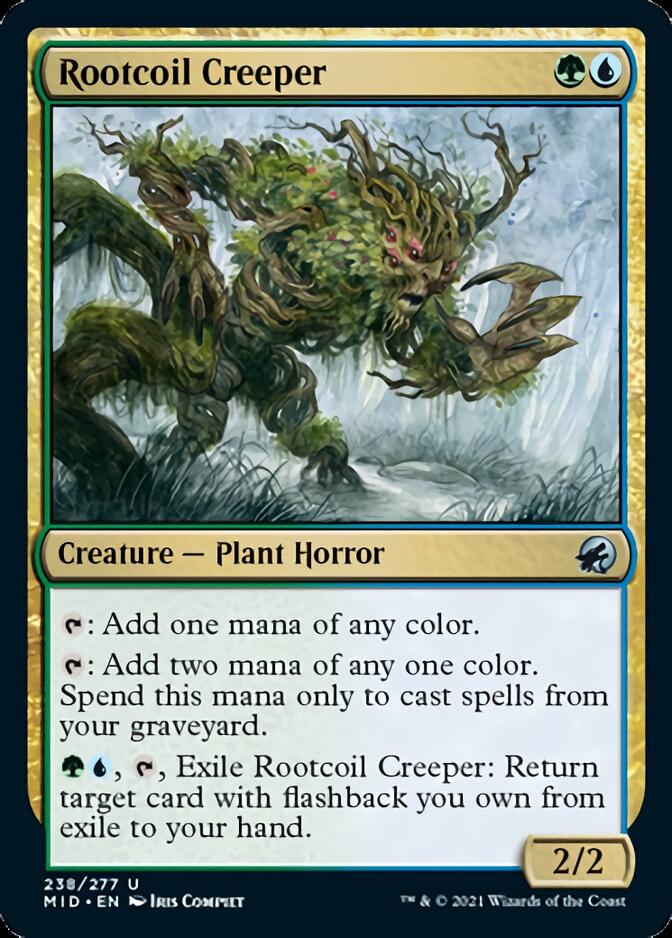 Rootcoil Creeper [Innistrad: Midnight Hunt] | The Time Vault CA