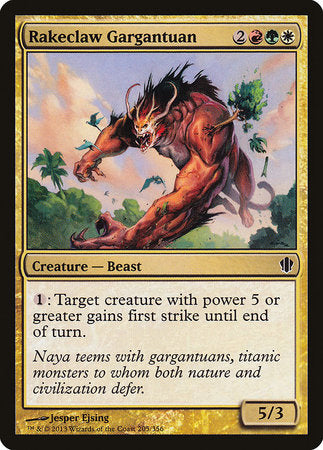 Rakeclaw Gargantuan [Commander 2013] | The Time Vault CA