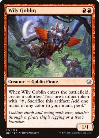 Wily Goblin [Ixalan] | The Time Vault CA