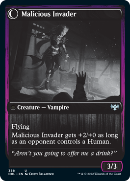 Innocent Traveler // Malicious Invader [Innistrad: Double Feature] | The Time Vault CA