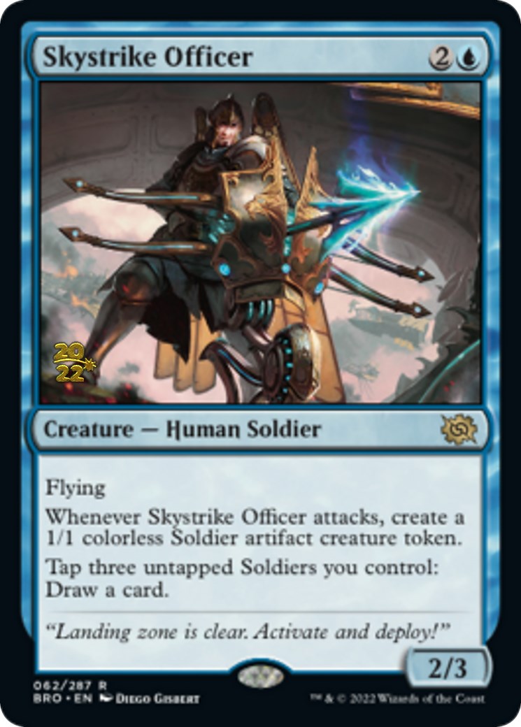 Skystrike Officer [The Brothers' War: Prerelease Promos] | The Time Vault CA