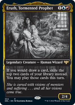 Eruth, Tormented Prophet [Innistrad: Double Feature] | The Time Vault CA