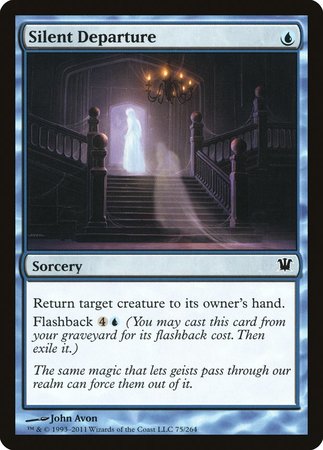 Silent Departure [Innistrad] | The Time Vault CA