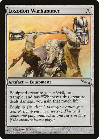 Loxodon Warhammer [Mirrodin] | The Time Vault CA