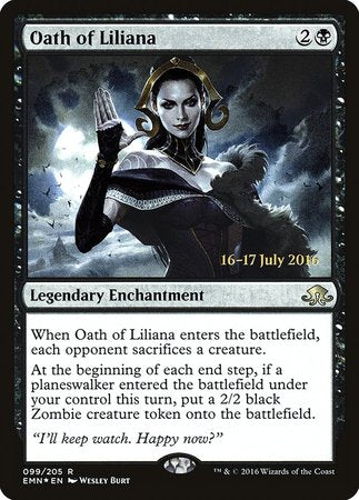 Oath of Liliana [Eldritch Moon Promos] | The Time Vault CA