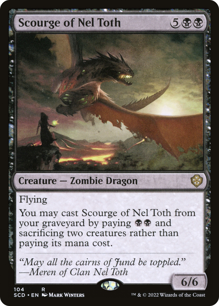 Scourge of Nel Toth [Starter Commander Decks] | The Time Vault CA