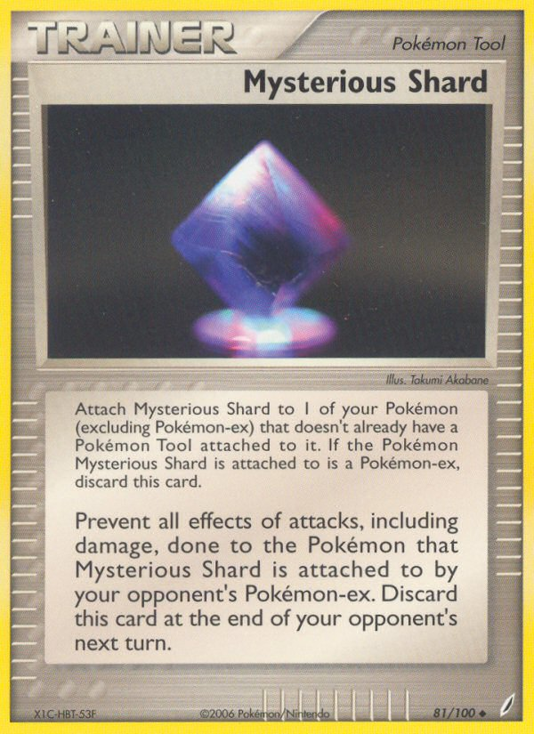 Mysterious Shard (81/100) [EX: Crystal Guardians] | The Time Vault CA