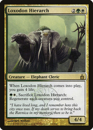 Loxodon Hierarch [Ravnica: City of Guilds] | The Time Vault CA