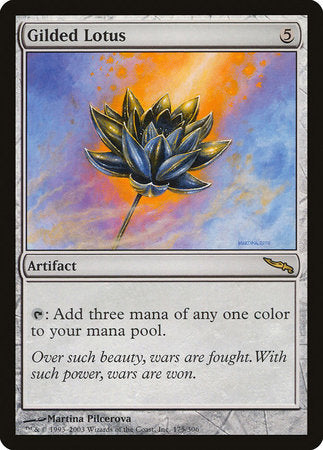 Gilded Lotus [Mirrodin] | The Time Vault CA