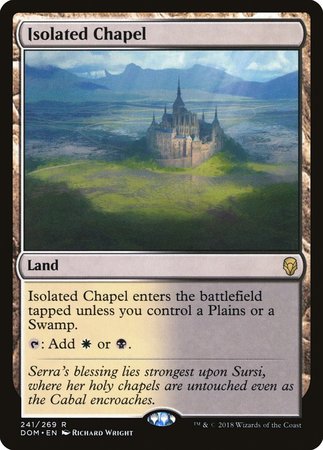 Isolated Chapel [Dominaria] | The Time Vault CA