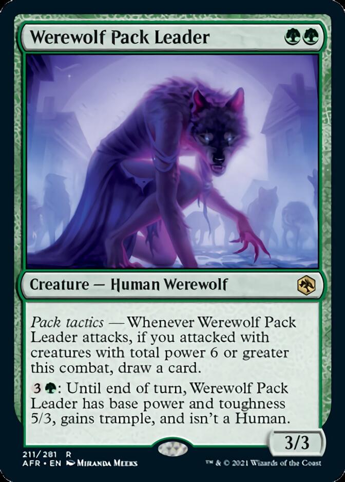 Werewolf Pack Leader [Dungeons & Dragons: Adventures in the Forgotten Realms] | The Time Vault CA