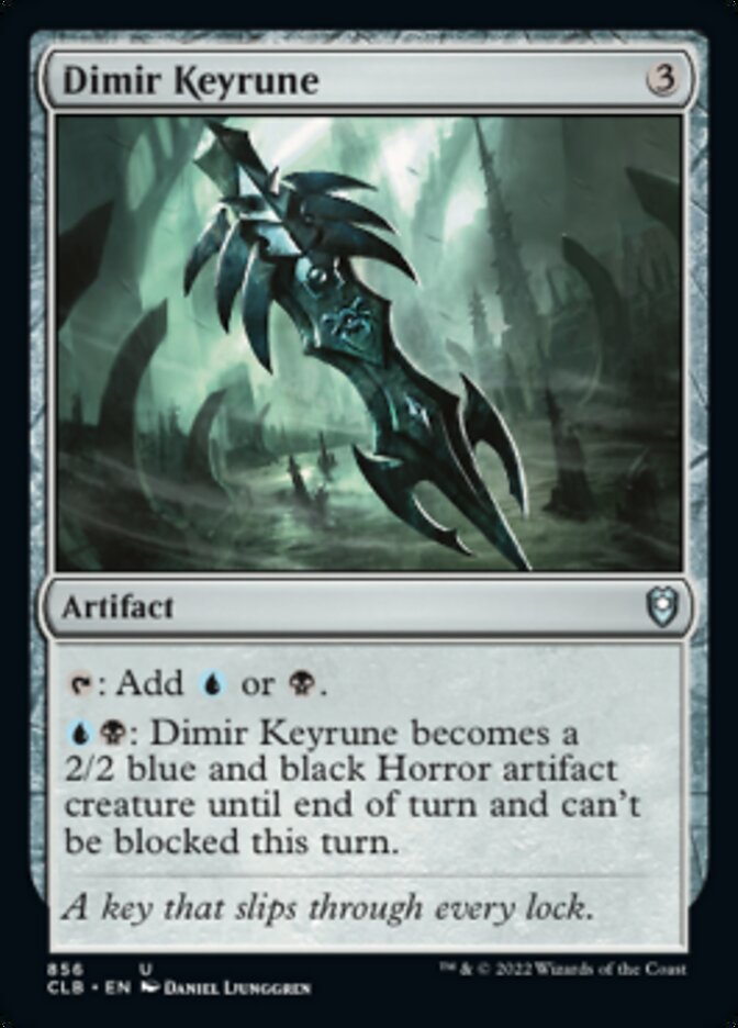 Dimir Keyrune [Commander Legends: Battle for Baldur's Gate] | The Time Vault CA