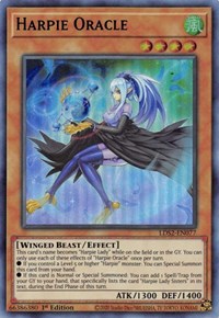 Harpie Oracle (Green) [LDS2-EN077] Ultra Rare | The Time Vault CA