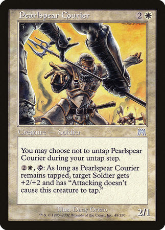 Pearlspear Courier [Onslaught] | The Time Vault CA