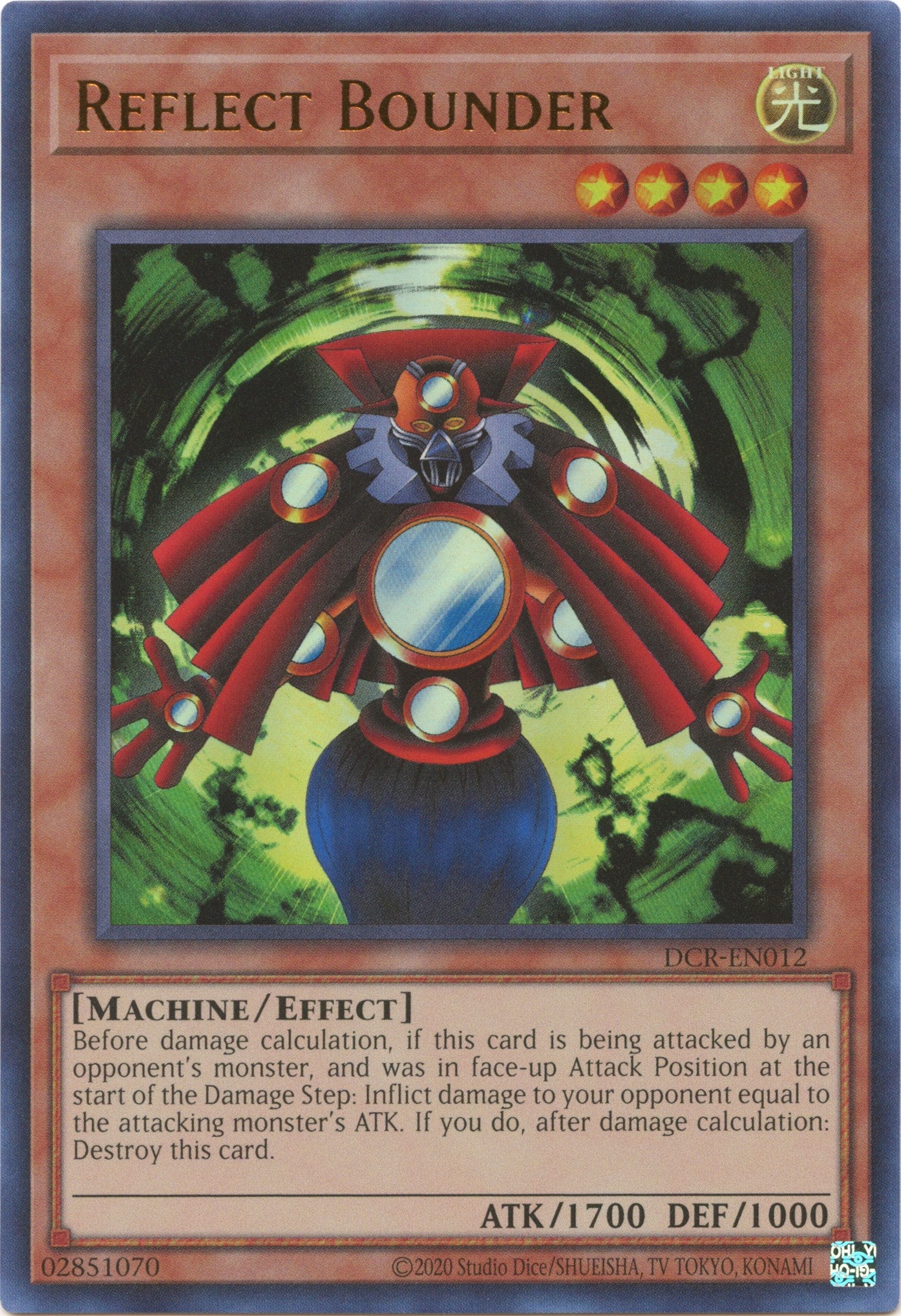 Reflect Bounder (25th Anniversary) [DCR-EN012] Ultra Rare | The Time Vault CA