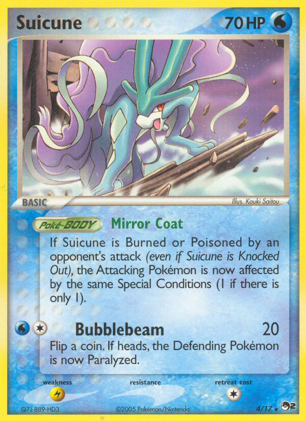 Suicune (4/17) [POP Series 2] | The Time Vault CA
