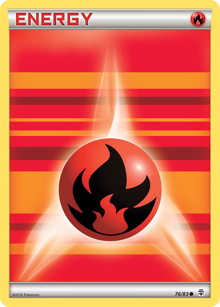 Fire Energy (76/83) [XY: Generations] | The Time Vault CA