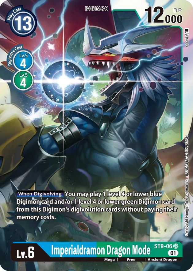 Imperialdramon Dragon Mode [ST9-06] [Starter Deck: Ultimate Ancient Dragon] | The Time Vault CA