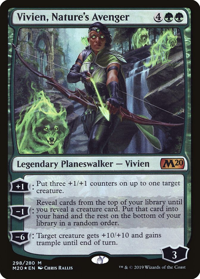 Vivien, Nature's Avenger [Core Set 2020] | The Time Vault CA