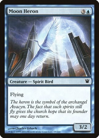 Moon Heron [Innistrad] | The Time Vault CA