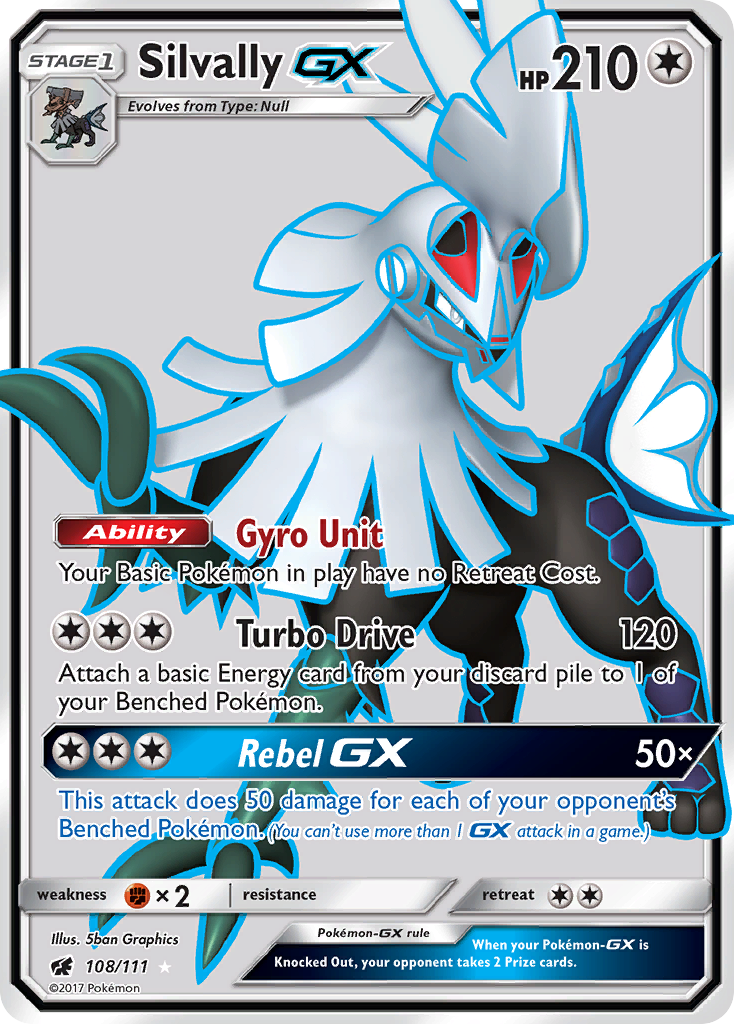 Silvally GX (108/111) [Sun & Moon: Crimson Invasion] | The Time Vault CA