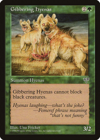Gibbering Hyenas [Mirage] | The Time Vault CA
