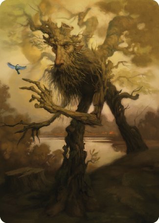 Treefolk Token Art Card [The Lord of the Rings: Tales of Middle-earth Art Series] | The Time Vault CA